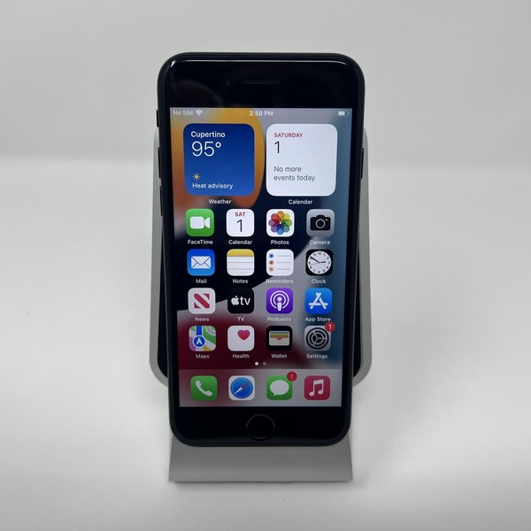 Apple iPhone SE 3rd Gen 2022 - Unlocked, 128 GB, Midnight, A2595