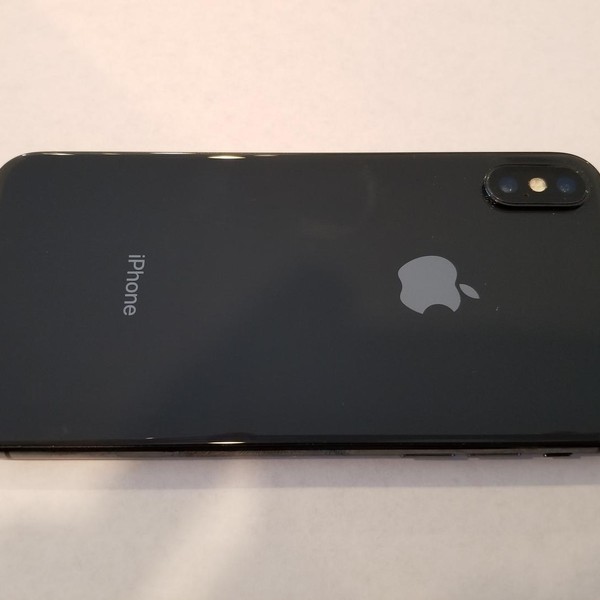 Apple iPhone X - Unlocked, 64 GB, Gray, A1865