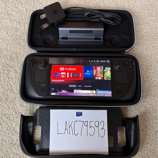 Steam Deck OLED - 512 GB, Black, 16 GB, AMD
