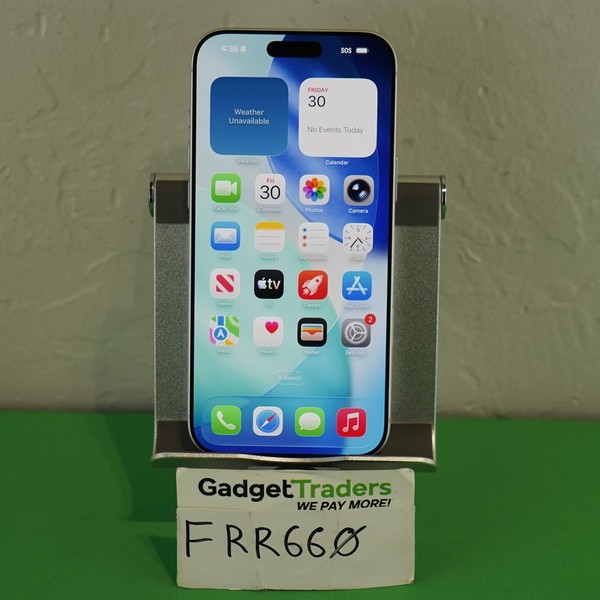 Apple iPhone 17 Pro Max - Unlocked, Silver, 256 GB, A3257