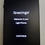 Mint Light Phone 3 - Unlocked, 128 GB, Black, 6 GB
