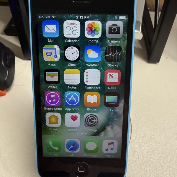 Apple iPhone 5C - Unlocked, 8 GB, Blue, A1532, GSM