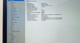 Good
													MacBook Air 2018 - 13" - I5, Gray, 128 GB, 8 GB, photo 3 of 12
