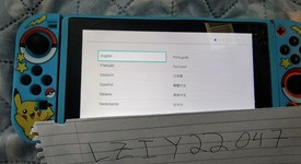 Good
													Nintendo Switch - Neon Blue, 32 GB, photo 1 of 10