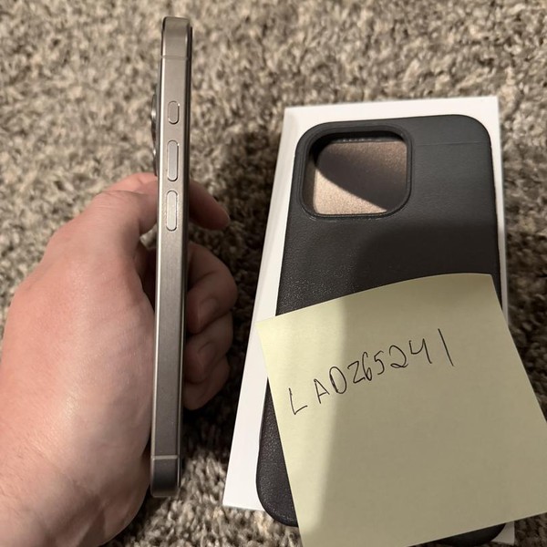 Apple iPhone 15 Pro - AT&T, 256 GB, Natural, A2848