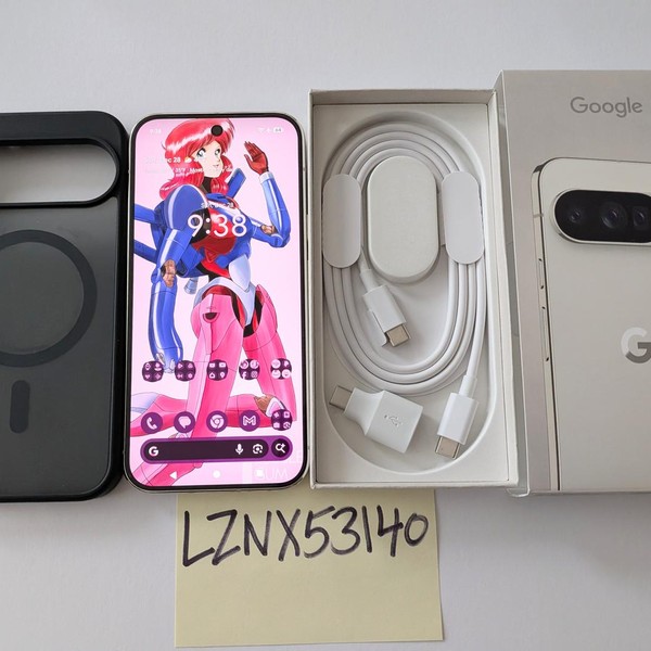 Google Pixel 10 Pro - Unlocked, 256 GB, Porcelain, G4QUR