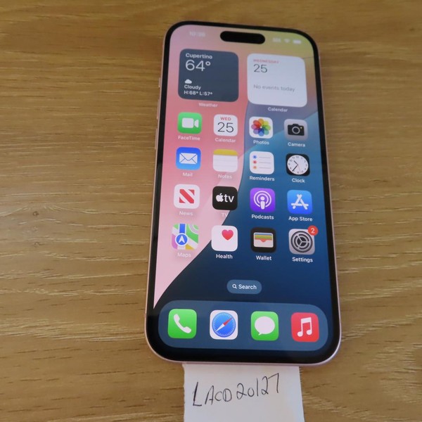 Apple iPhone 15 - T-Mobile, 128 GB, Pink, A2846