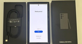Good
													Samsung Galaxy S24 Ultra - Unlocked, Gray, 256 GB, 12 GB, SM-S928U1, photo 1 of 4