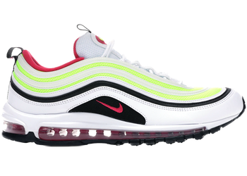 Nike Air Max 97 White Black Volt Rush Pink for sale