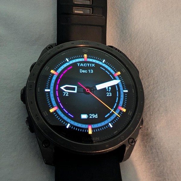 Garmin Tactix 8 - Black, AMOLED