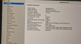 Good
													MacBook Pro 2019 - 13" - I5, Gray, 128 GB, 8 GB, photo 3 of 8