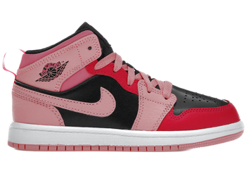 Jordan 1 Mid Coral Chalk (PS) for sale