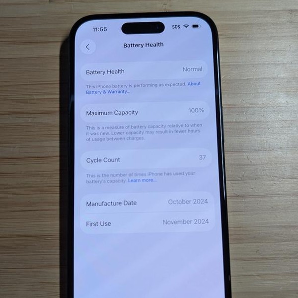 Apple iPhone 16 - Unlocked, 128 GB, Black, A3081