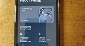 Mint
													Nothing Phone (1) - Unlocked Non-US, Black, 128 GB, 8 GB, photo 3 of 13