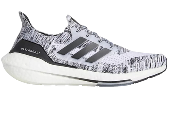 adidas Ultra Boost 21 White Black for sale