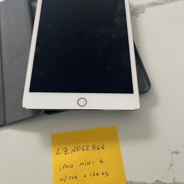 Apple iPad Mini 4 - Unlocked, 128 GB, Gold