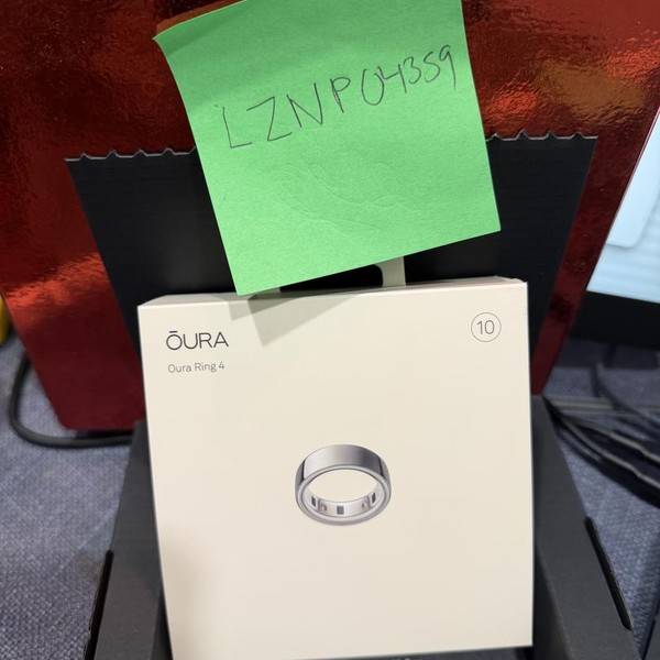 Oura Ring Gen 4 - Silver, Size 10