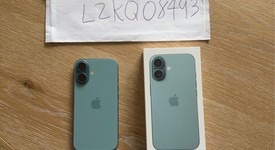 Good
													Apple iPhone 16 - Unlocked, Teal, 128 GB, A3081, photo 1 of 8