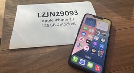 Good
													Apple iPhone 13 - Unlocked, Midnight, 128 GB, A2482, photo 1 of 5