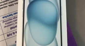 New
													Apple iPhone 15 - Unlocked, Blue, 128 GB, A2846, photo 1 of 4