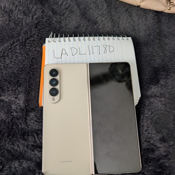 Samsung Galaxy Z Fold4 5G - T-Mobile, 512 GB, Beige, 12 GB, SM-F936U