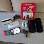 Mint Nintendo Switch - OLED - White, 64 GB