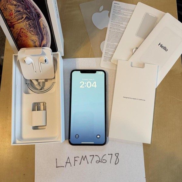 Apple iPhone Xs Max - Unlocked, 256 GB, Gold, A1921