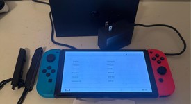 Good
													Nintendo Switch - OLED - Red & Blue, 64 GB, photo 1 of 2