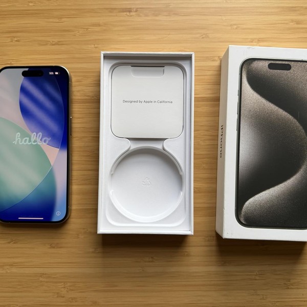 Apple iPhone 15 Pro - Unlocked, 256 GB, Natural, A2848