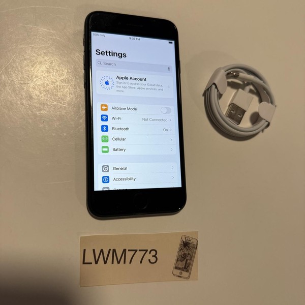 Apple iPhone SE 3rd Gen 2022 - Unlocked, 64 GB, Midnight, A2595