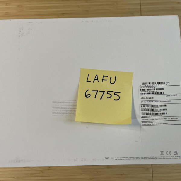 Mac Studio 2025 - 512 GB, 36 GB, Apple M4 Max 14-core