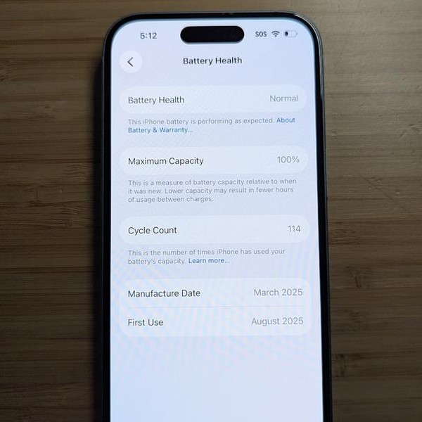 Apple iPhone 15 - Unlocked, 128 GB, Blue, A2846