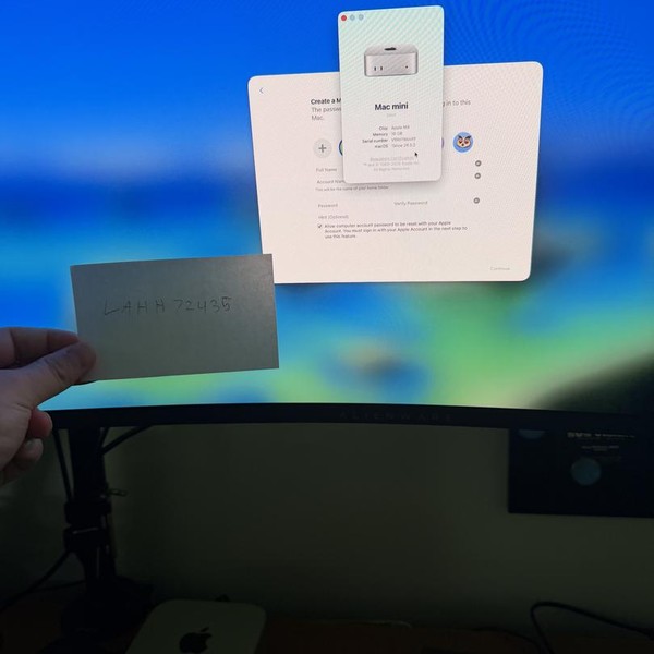 Mac Mini 2024 - 256 GB, 16 GB, Apple M4