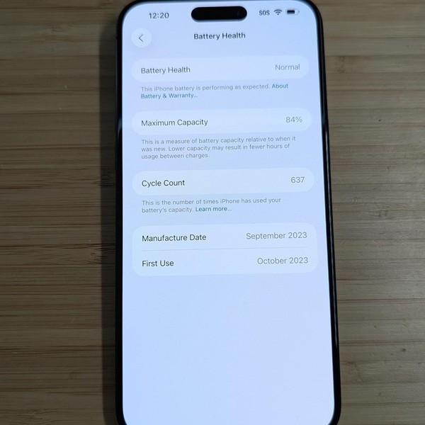 Apple iPhone 15 Pro Max - Unlocked, 256 GB, Black, A2849