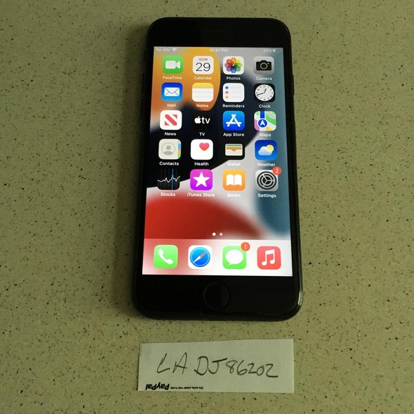 Apple iPhone 7 - Unlocked, 128 GB, Jet Black, A1660