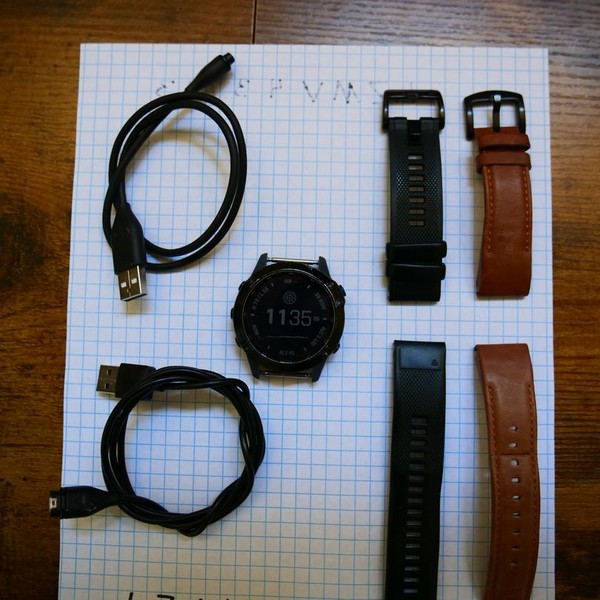 Garmin Fenix 6 - Black, Pro Solar