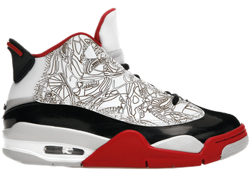 Jordan Dub Zero White Varsity Red (2022) (GS) for sale