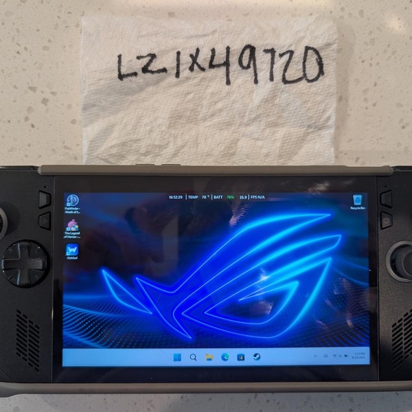 Asus ROG Ally X - 1 TB, Black, 24 GB, AMD Ryzen Z1 Extreme