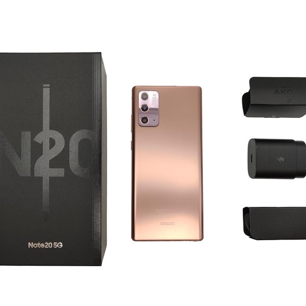 Samsung Galaxy Note 20 5G - T-Mobile, Mystic Bronze, 128 GB, 8 GB, SM-N981U