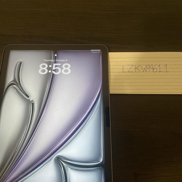 Apple iPad Air 11 inch (M2) 2024 - Wi-Fi, 256 GB, Gray, A2902