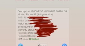 New
													Apple iPhone SE 3rd Gen 2022 - Unlocked, Midnight, 64 GB, A2595, photo 3 of 4