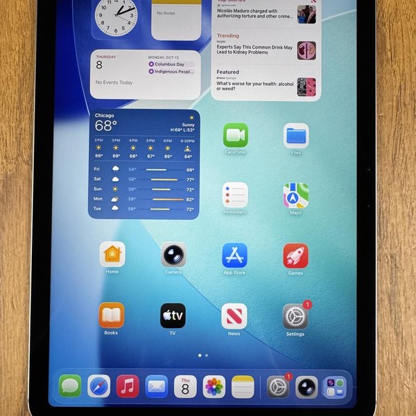 Apple iPad Air 11 inch (M2) 2024 - Unlocked, 128 GB, Gray, A2903