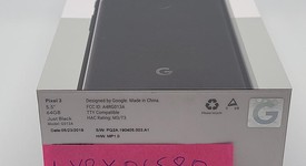 New
													Google Pixel 3 - Unlocked, Black, 64 GB, Google Edition, photo 1 of 4