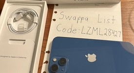 Good
													Apple iPhone 13 - Unlocked, Blue, 128 GB, A2482, photo 1 of 7