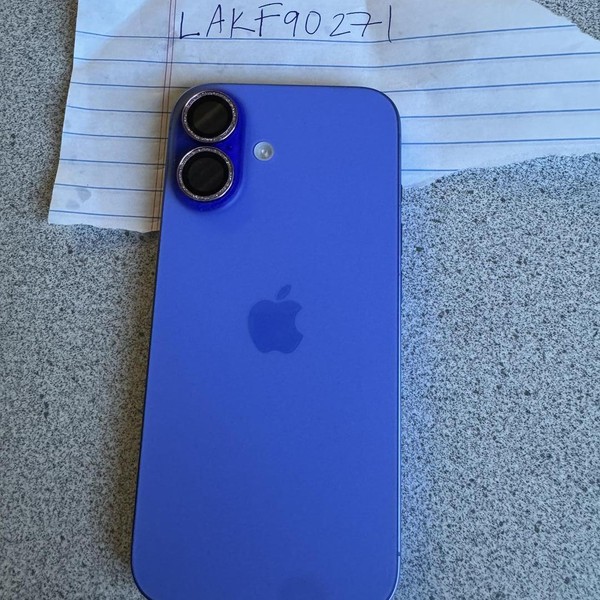 Apple iPhone 16 - Unlocked, 128 GB, Ultramarine, A3081