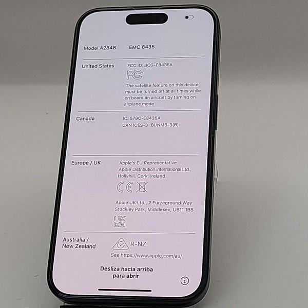 Apple iPhone 15 Pro - AT&T, 128 GB, Blue, A2848