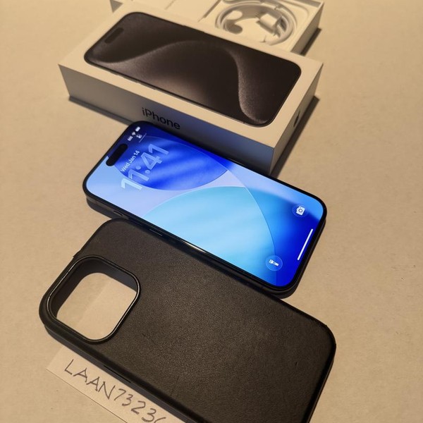 Apple iPhone 15 Pro - Unlocked, 256 GB, Black, A2848