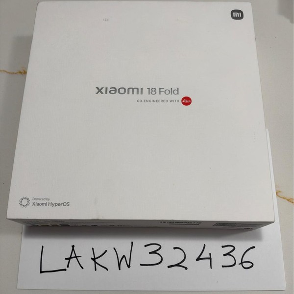 Xiaomi 18 Fold - Unlocked Non-US, 256 GB, Red, 12 GB