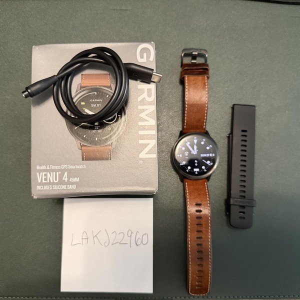 Garmin Venu 4 - Slate, 45 MM