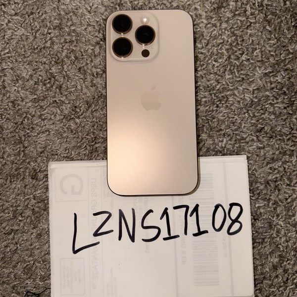 Apple iPhone 16 Pro - Unlocked, 128 GB, Desert, A3083